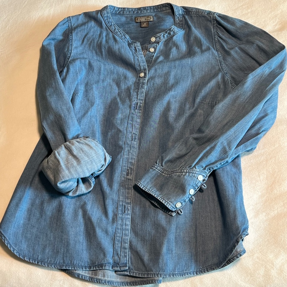 Point Sur/Madewell Denim Top